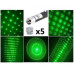 Laser green 500mW cu 5 capete de schimb  