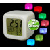 Ceas Cub Multicolor Cu Alarma Si Termometru